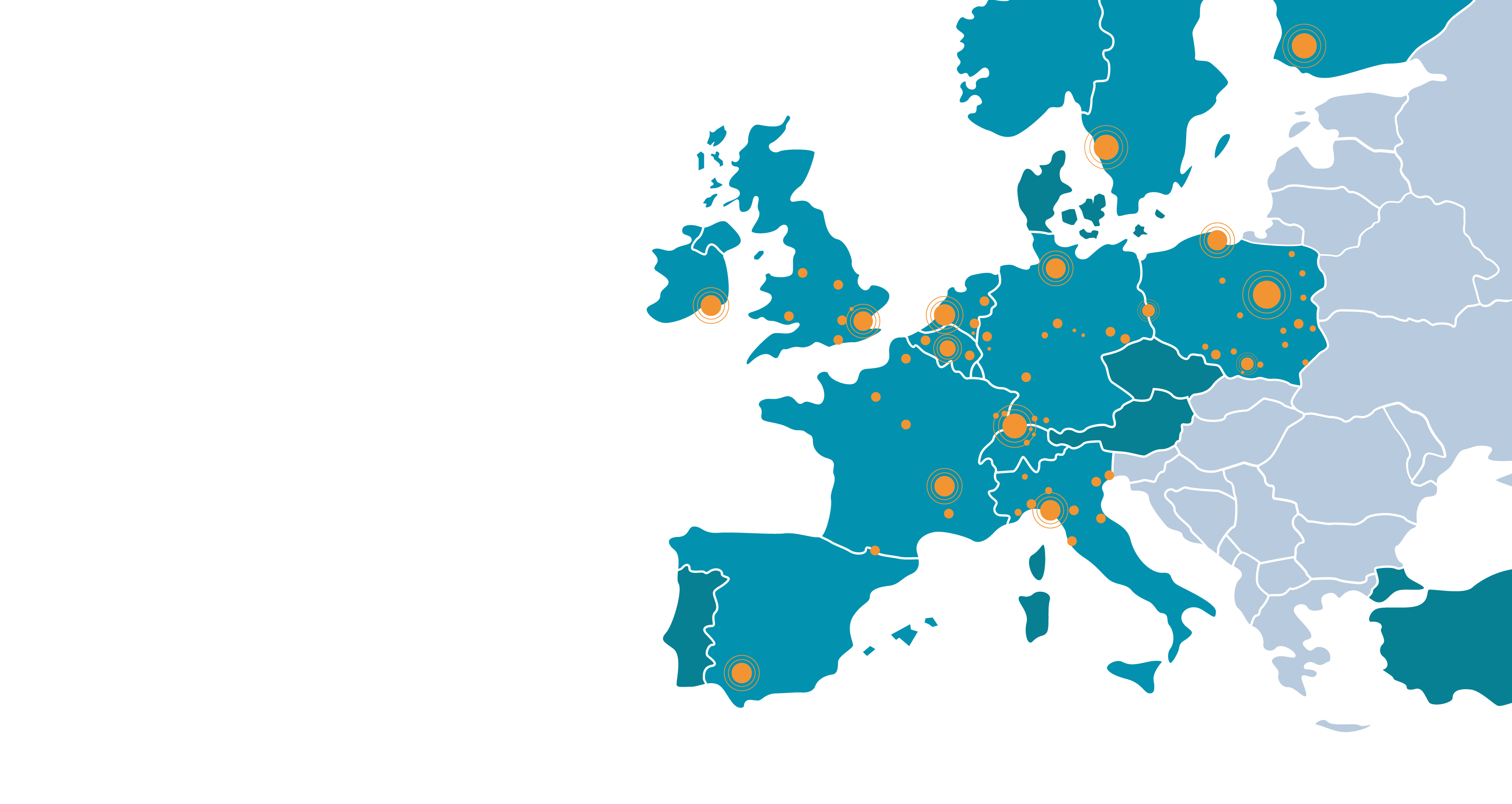 Iluststrcja przedstawiająca mapę Europy