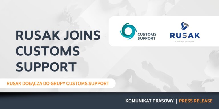Grupa Customs Support rozszerza swoją działalność wraz z akwizycją Rusak Business Services / Customs Support grows across poland and the uk with acquisition of Rusak Business Services
