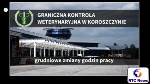 Grudniowe godziny pracy GIW Koroszczyn