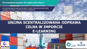 EU Centralised Clearance for Imports Phase 1. E-learning